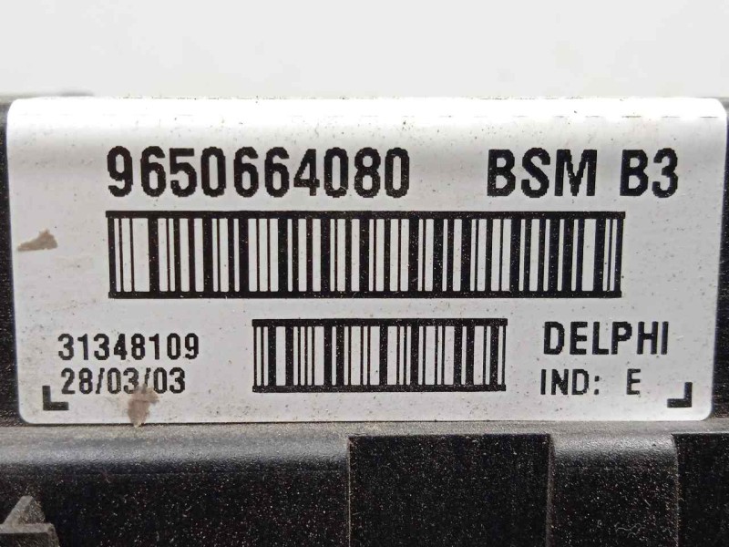 Recambio de centralita check control para citroën xsara berlina 2.0 hdi cat (rhy / dw10td) referencia OEM IAM 9650664080-3134810