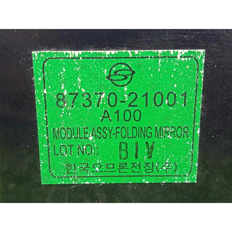 Recambio de modulo electronico para ssangyong rodius 2.7 turbodiesel cat referencia OEM IAM 8737021001-8737021001A100 5.PINES 