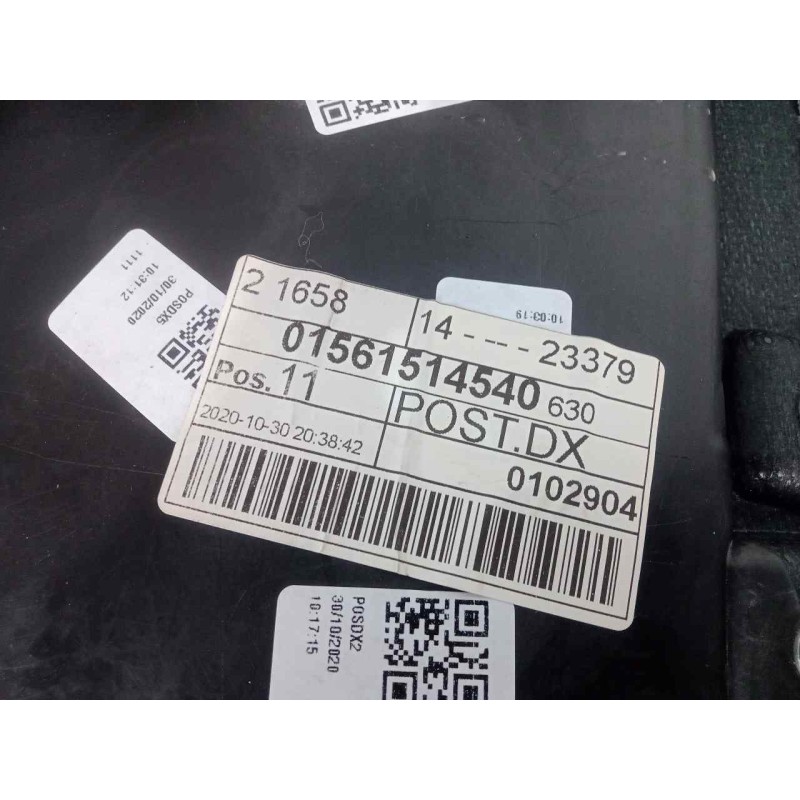 Recambio de guarnecido puerta trasera derecha para alfa romeo stelvio (630) 2.2 jtdm cat referencia OEM IAM 01561514540-53021102