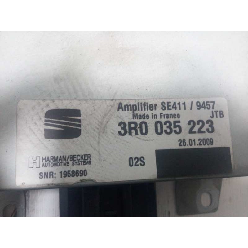 Recambio de modulo electronico para seat exeo berlina (3r2) 2.0 tdi referencia OEM IAM 3R0035223-1958690  23.PINES