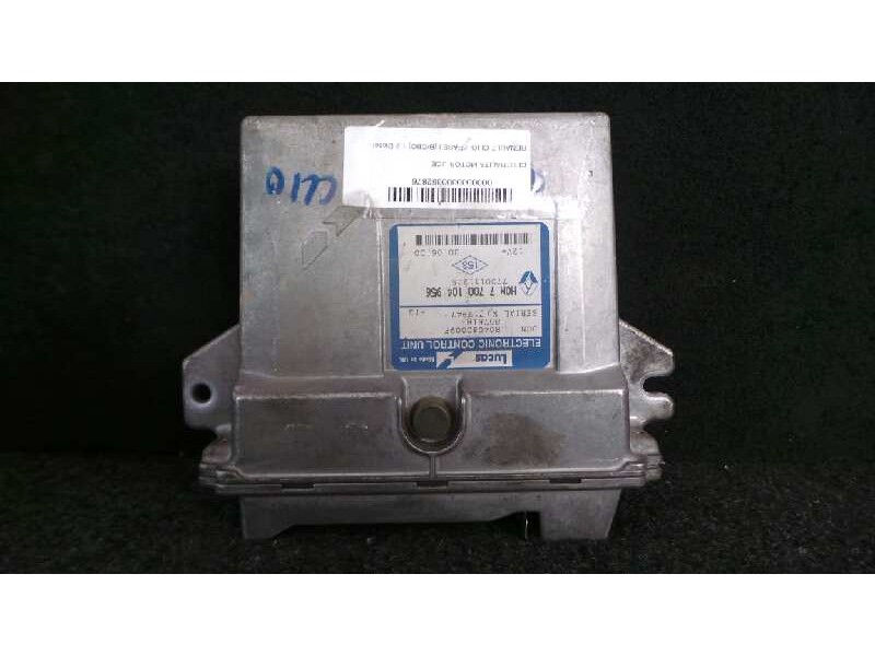Recambio de centralita motor uce para renault clio ii fase i (b/cbo) 1.9 diesel referencia OEM IAM R04080009F-80761H-712947-HOM7