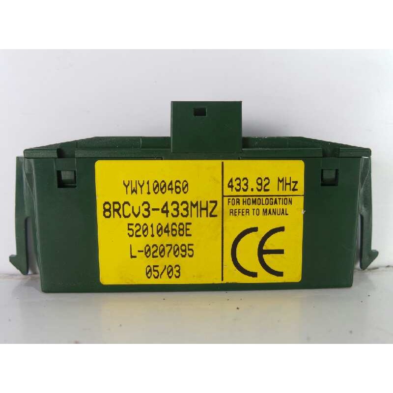 Recambio de modulo electronico para land rover freelander (ln) 2.0 td4 cat referencia OEM IAM YWY100460-52010468E RECEPTOR.ALARM