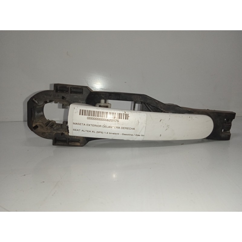Recambio de maneta exterior delantera derecha para seat altea xl (5p5) 1.6 bivalent - gasolina / gas licuado del petróleo. gpl r