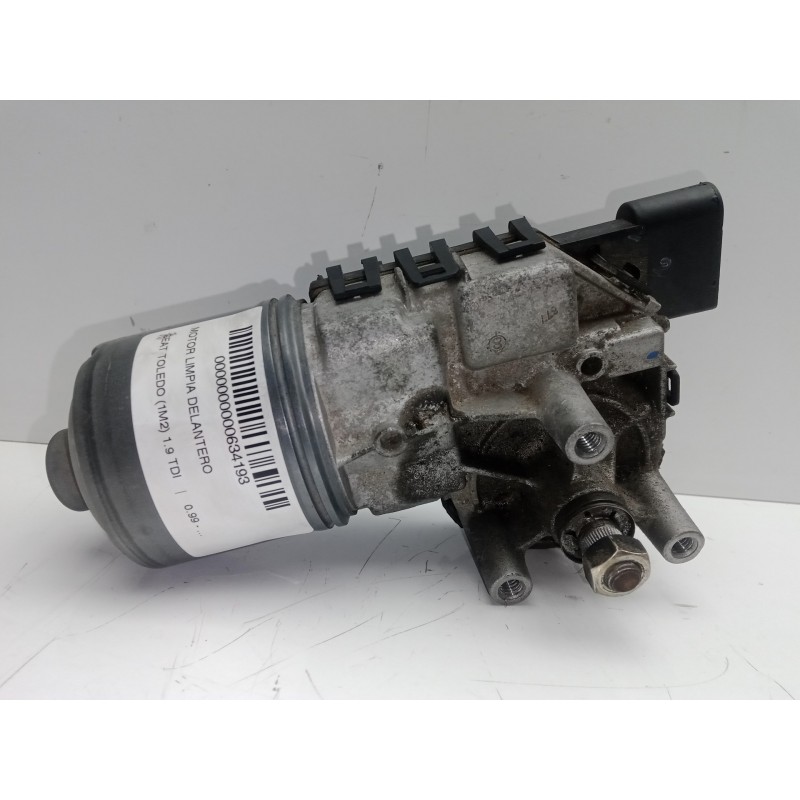Recambio de motor limpia delantero para seat toledo (1m2) 1.9 tdi referencia OEM IAM 0390241502-1J1955113B BOSCH 4.PINES