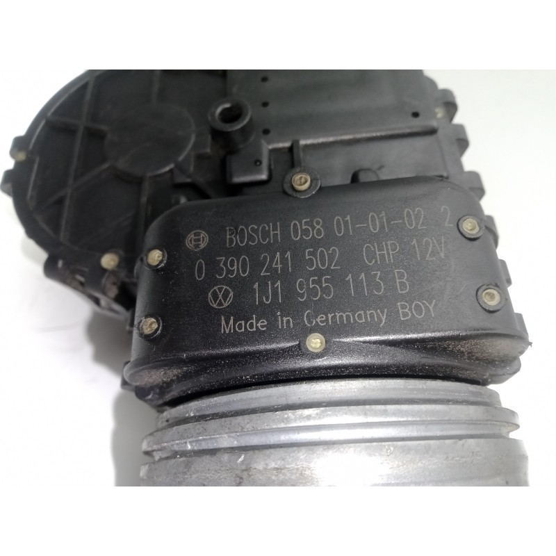 Recambio de motor limpia delantero para seat toledo (1m2) 1.9 tdi referencia OEM IAM 0390241502-1J1955113B BOSCH 4.PINES