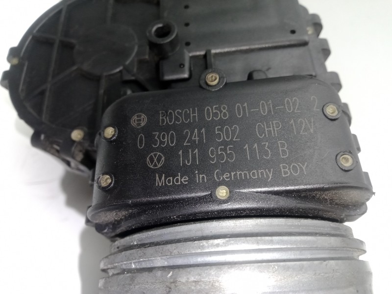 Recambio de motor limpia delantero para seat toledo (1m2) 1.9 tdi referencia OEM IAM 0390241502-1J1955113B BOSCH 4.PINES