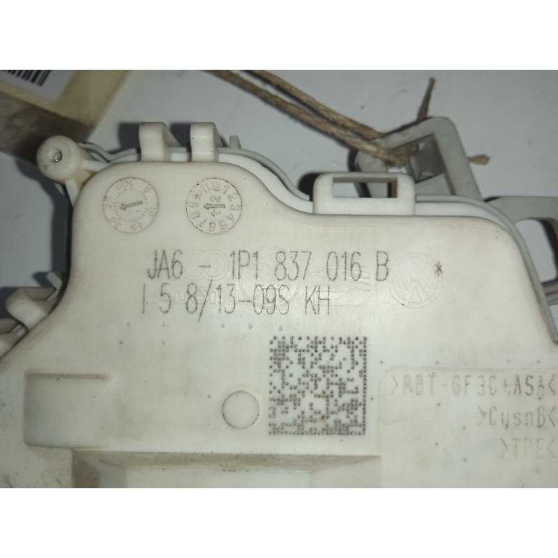 Recambio de cerradura puerta delantera derecha para seat altea xl (5p5) 1.6 bivalent - gasolina / gas licuado del petróleo. gpl 