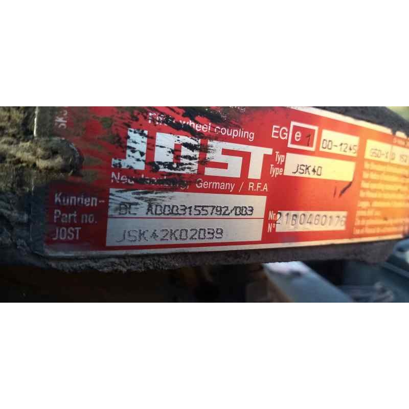 Recambio de enganche remolque para mercedes-benz actros 2/3 2 - ejes / 6 cil. 1848(4x2) om 501 la s (corto) referencia OEM IAM  