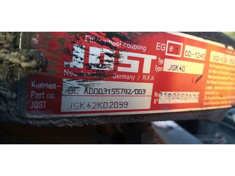 Recambio de enganche remolque para mercedes-benz actros 2/3 2 - ejes / 6 cil. 1848(4x2) om 501 la s (corto) referencia OEM IAM  