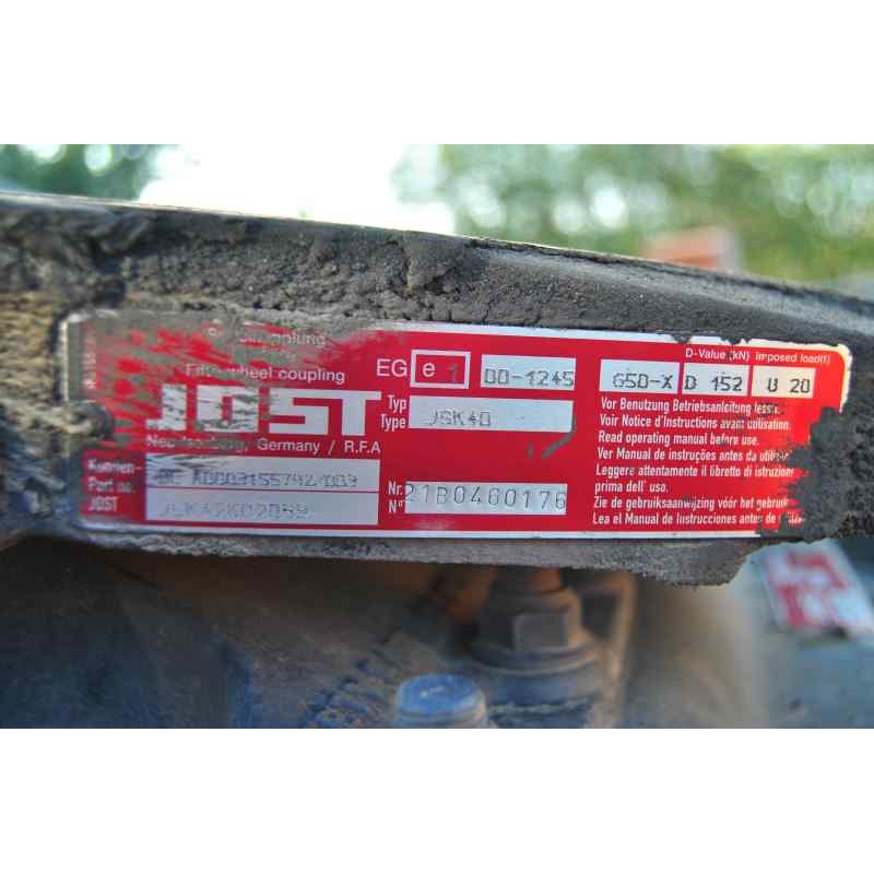 Recambio de enganche remolque para mercedes-benz actros 2/3 2 - ejes / 6 cil. 1848(4x2) om 501 la s (corto) referencia OEM IAM  