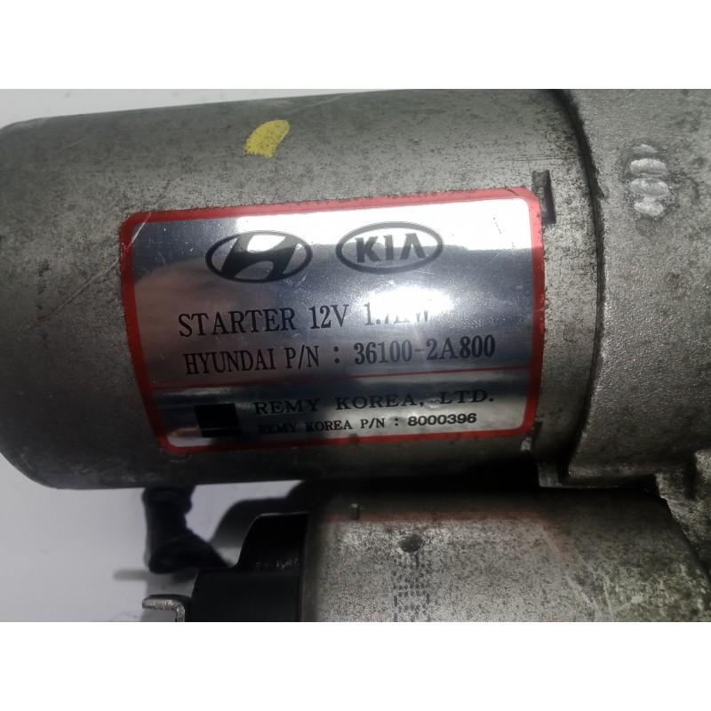 Recambio de motor arranque para hyundai ix35 1.7 crdi cat referencia OEM IAM 361002A800 11.DIENTES 