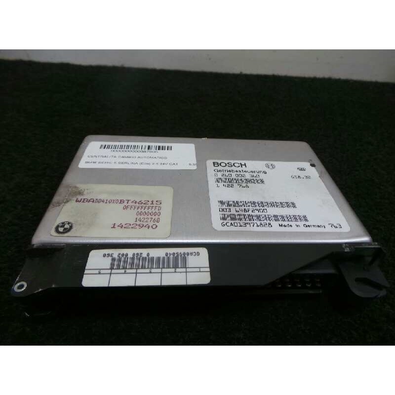 Recambio de centralita cambio automatico para bmw serie 5 berlina (e39) 2.5 24v cat referencia OEM IAM 0260002360-1422768-GS832 