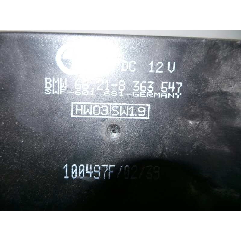 Recambio de centralita check control para bmw serie 5 berlina (e39) 2.5 24v cat referencia OEM IAM 100497F0239-66218363547-SWF60