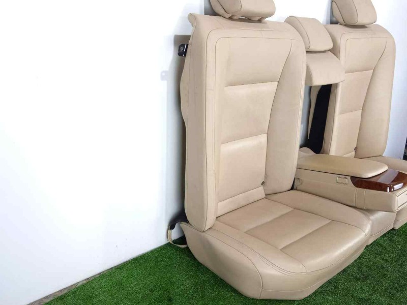 Recambio de asientos traseros para mercedes-benz clase s (w221) berlina 3.0 cdi cat referencia OEM IAM  CUERO.BEIGE 