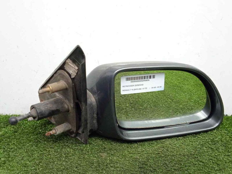 Recambio de retrovisor derecho para renault 19 (b/c/l53) 1.9 td referencia OEM IAM  19.. - MANUAL GRIS