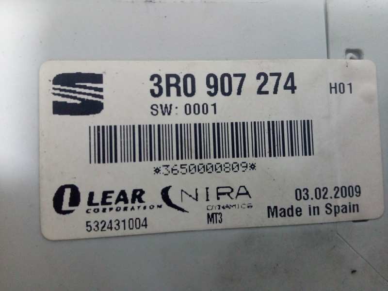Recambio de modulo electronico para seat exeo berlina (3r2) 2.0 tdi referencia OEM IAM 3R0907274-532431004  1.CONECTOR