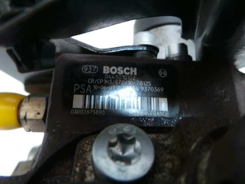 Recambio de bomba inyeccion para peugeot 308 1.6 16v hdi referencia OEM IAM 0445010102-9683703780  BOSCH