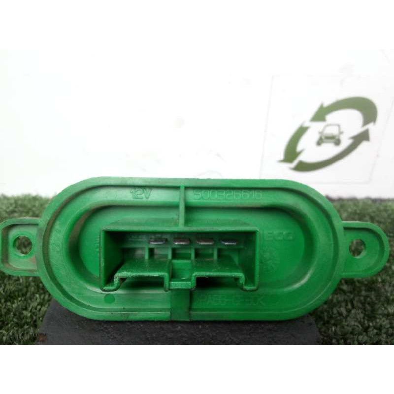 Recambio de resistencia calefaccion para iveco daily pr 2.3 diesel cat referencia OEM IAM 500326616 4.PINES 