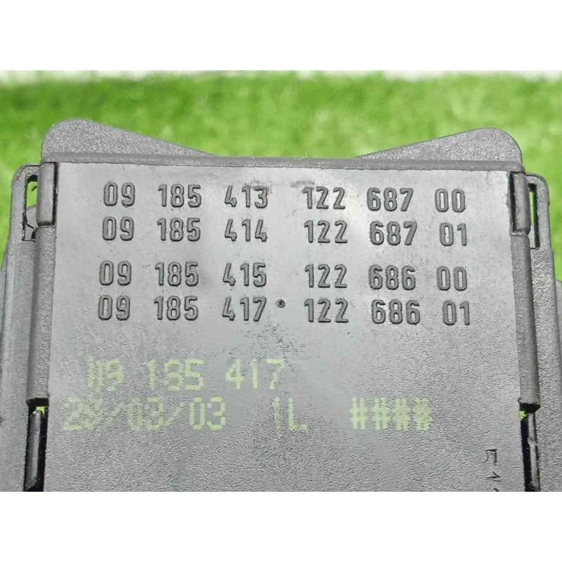 Recambio de mando limpia para opel corsa c 1.0 12v cat (z 10 xe / lw3) referencia OEM IAM 09185417 4.PIN LIMPIA TRASERO