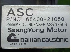 Recambio de electroventilador para ssangyong rodius 2.7 turbodiesel cat referencia OEM IAM 3C2221-6840021050 2.PINES Ø DIAMETRO: 2
