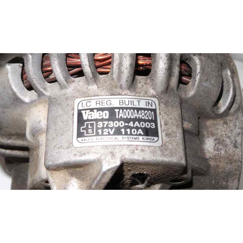 Recambio de alternador para hyundai h 1 2.5 crdi cat referencia OEM IAM TA000A48201-373004A003 H1. - VALEO - 110.A POLEA.EMBRAGU