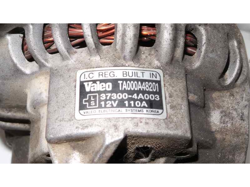 Recambio de alternador para hyundai h 1 2.5 crdi cat referencia OEM IAM TA000A48201-373004A003 H1. - VALEO - 110.A POLEA.EMBRAGU