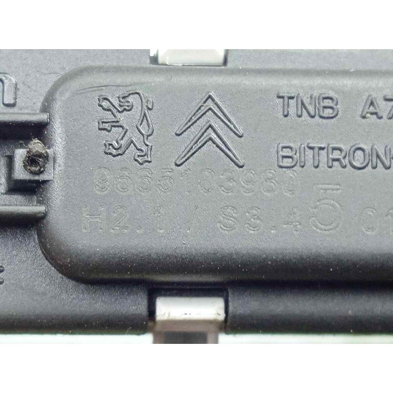 Recambio de pantalla multifuncion para peugeot 207 1.4 referencia OEM IAM 9665103980  