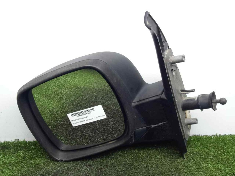 Recambio de retrovisor izquierdo para renault kangoo authentique referencia OEM IAM SINREFERENCIA 07-13 - MANUAL NEGRO