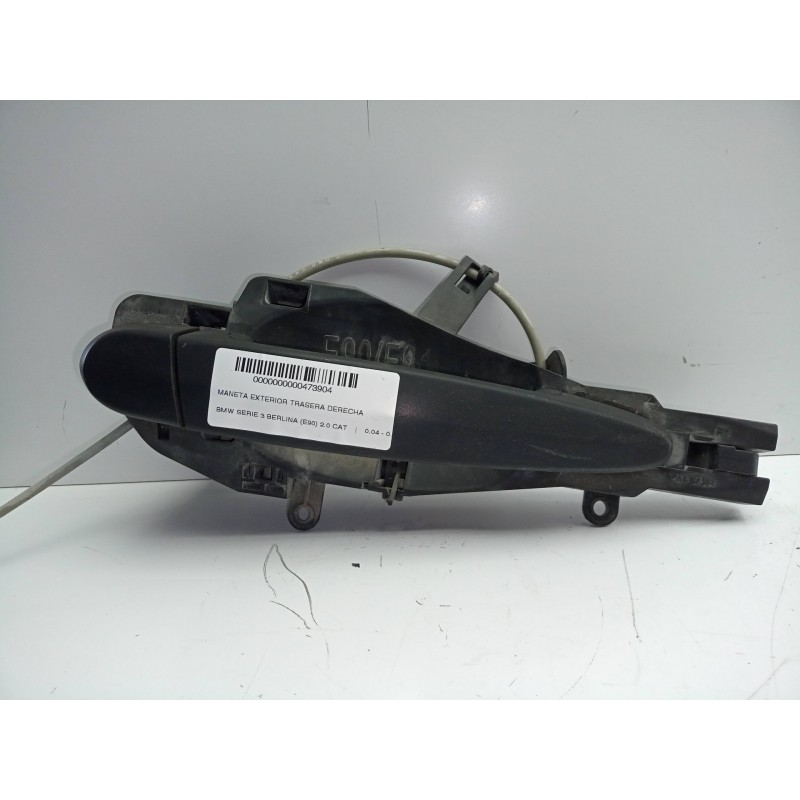 Recambio de maneta exterior trasera derecha para bmw serie 3 berlina (e90) 2.0 cat referencia OEM IAM   