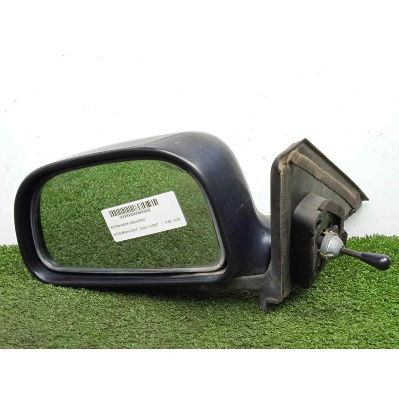 Recambio de retrovisor izquierdo para mitsubishi colt (cj0) 1.6 cat referencia OEM IAM SINREFERENCIA MANUAL NEGRO