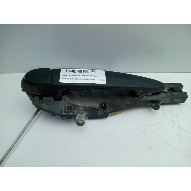 Recambio de maneta exterior trasera derecha para bmw serie 3 berlina (e90) 2.0 cat referencia OEM IAM   