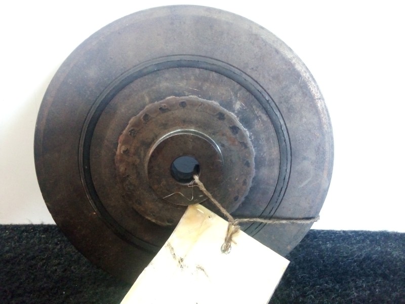 Recambio de polea cigueñal para renault megane i berlina hatchback (ba0) 1.9 diesel referencia OEM IAM 386445 6.CANALES DIAMETRO