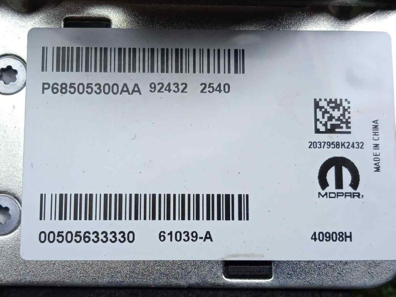 Recambio de antena para alfa romeo stelvio (630) 2.2 jtdm cat referencia OEM IAM 505633330-00505633330-P68505300AA  