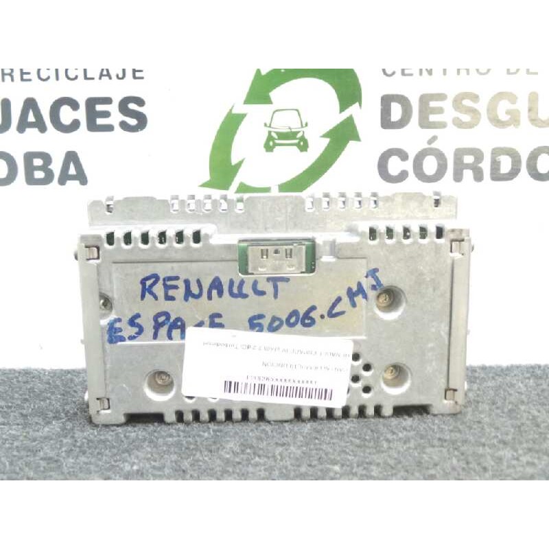 Recambio de pantalla multifuncion para renault espace iv (jk0) 2.2 dci turbodiesel referencia OEM IAM   