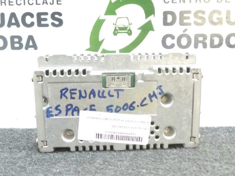 Recambio de pantalla multifuncion para renault espace iv (jk0) 2.2 dci turbodiesel referencia OEM IAM   