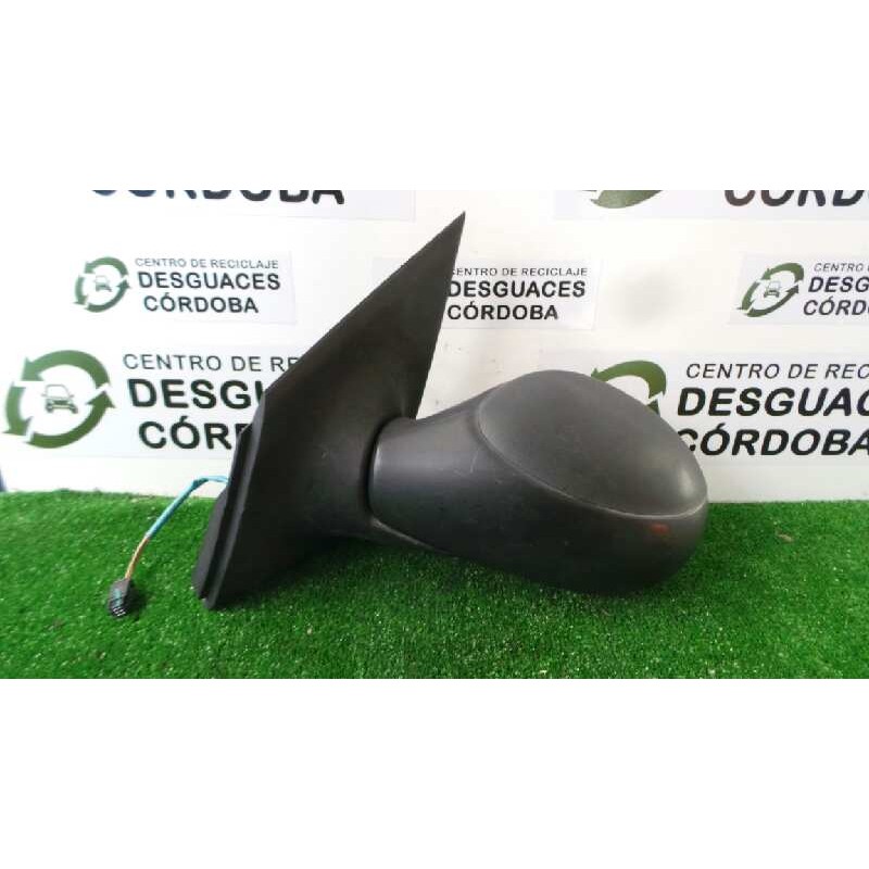 Recambio de retrovisor izquierdo para citroën c2 1.4 referencia OEM IAM 6128060152-A417838 ELECTRICO - 3.CABLES NEGRO.PLASTICO