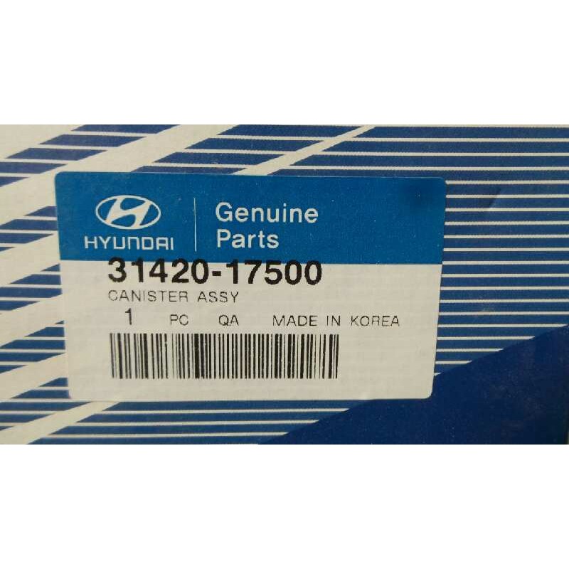 Recambio de filtro carbono activo para hyundai getz (tb) referencia OEM IAM 3142017500  