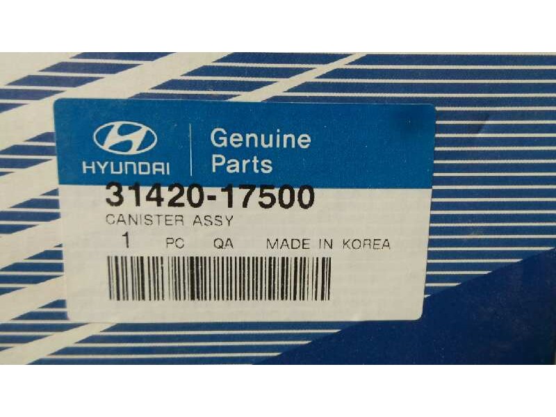 Recambio de filtro carbono activo para hyundai getz (tb) referencia OEM IAM 3142017500  
