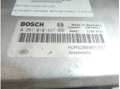 Recambio de centralita motor uce para mitsubishi carisma berlina 4 (da0) 1.9 di-d cat referencia OEM IAM 0281010437-HOM820006599 2