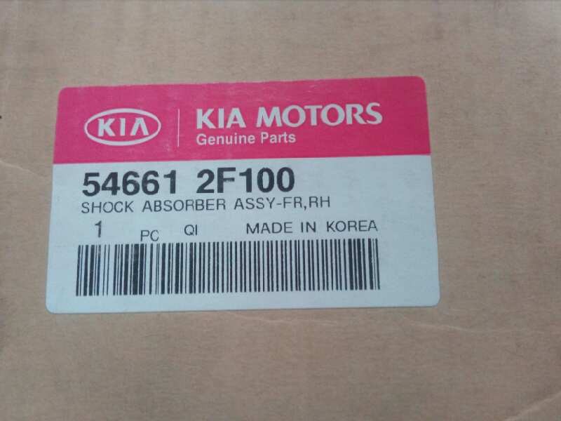 Recambio de amortiguador delantero derecho para kia cerato 1.6 cat referencia OEM IAM 546612F100 SIN USAR SIN MUELLE