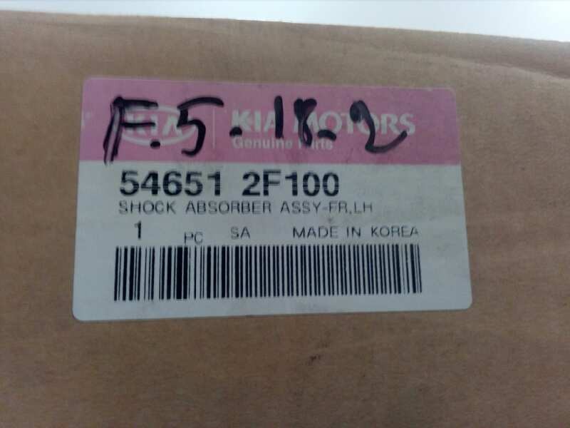 Recambio de amortiguador delantero izquierdo para kia cerato 1.6 cat referencia OEM IAM 546512F100 SIN USAR SIN MUELLE
