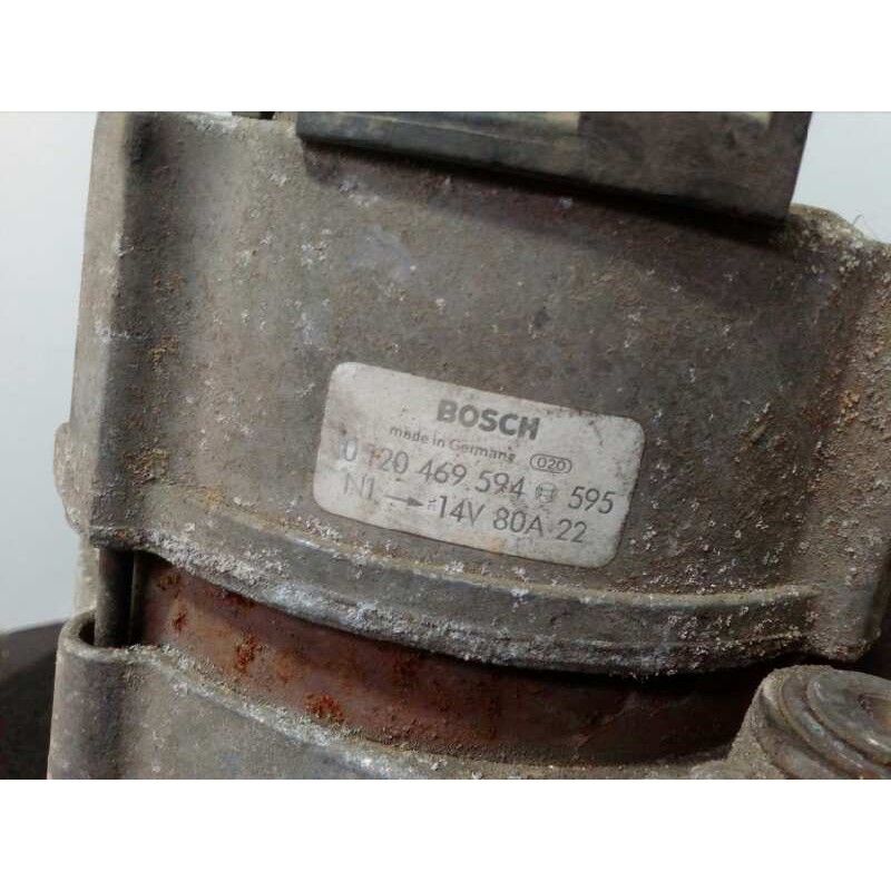 Recambio de alternador para bmw serie 3 berlina (e30) 1.8 cat referencia OEM IAM 0120469594 BOSCH 80 A