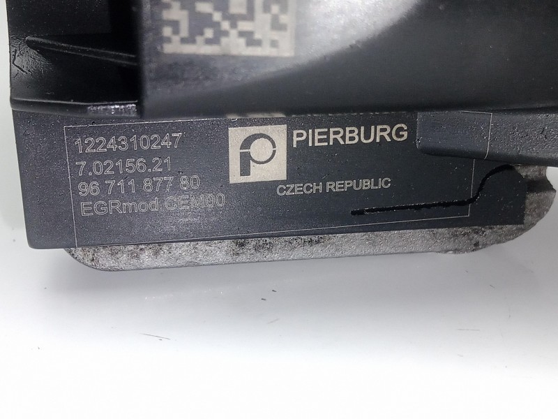 Recambio de valvula egr para peugeot partner kasten 1.6 16v hdi fap referencia OEM IAM 702209080-9671187780-70215621 PIERBURG 5.