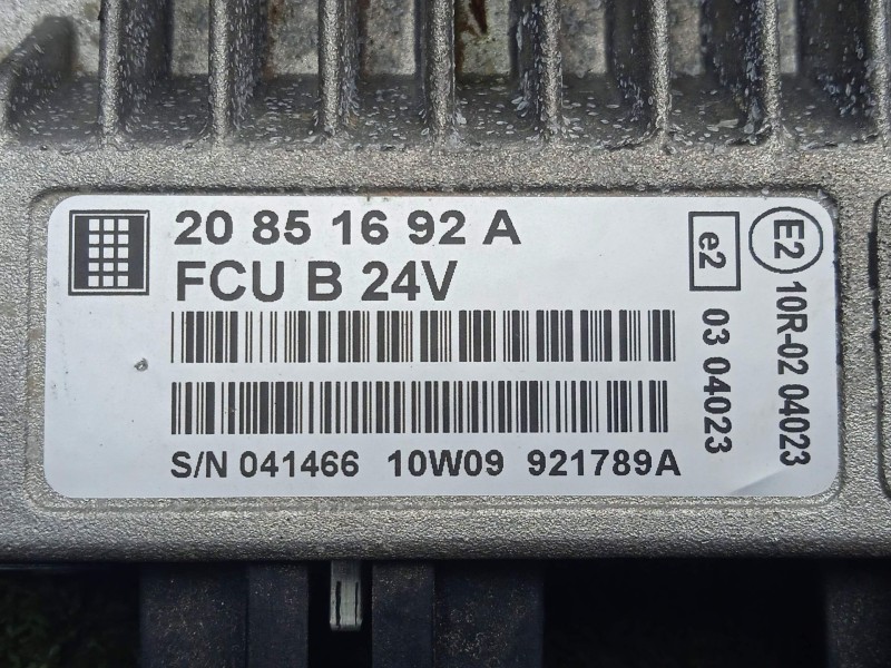 Recambio de modulo electronico para volvo fl xxx 7.2 diesel referencia OEM IAM 20851692A-10R0204023-921789A  