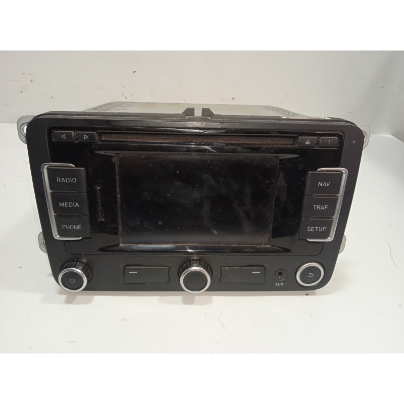 Recambio de sistema audio / radio cd para seat leon (1p1) 1.6 tdi referencia OEM IAM 5P0035191C  