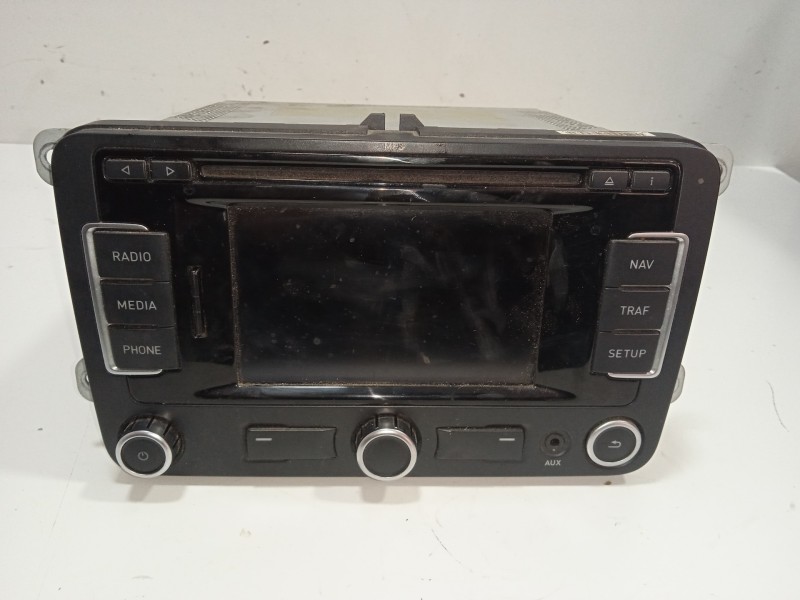 Recambio de sistema audio / radio cd para seat leon (1p1) 1.6 tdi referencia OEM IAM 5P0035191C  
