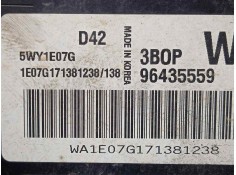 Recambio de centralita motor uce para chevrolet kalos 1.2 cat referencia OEM IAM 5WY1E07G-96435559-D42 D42  2