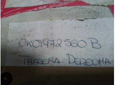 Recambio de elevalunas trasero derecho para kia sportage 2.0 turbodiesel cat referencia OEM IAM 0K01972560B-WH060DB 94-01 - ELEC 2