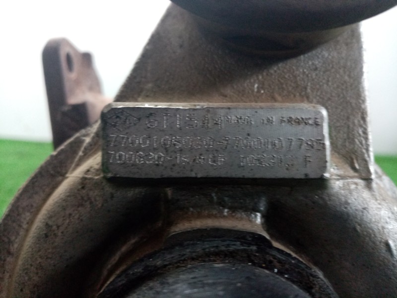 Recambio de turbocompresor para renault megane i berlina hatchback (ba0) referencia OEM IAM 7700108030 GT1544 7700107795