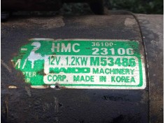 Recambio de motor arranque para hyundai coupe (rd) 1.6 16v cat referencia OEM IAM 3610023100 8.DIENTES MANDO 2